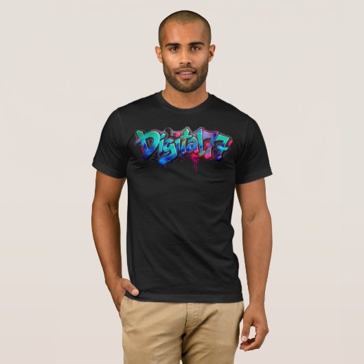 Tシャツ デジタル77 (正面フル)