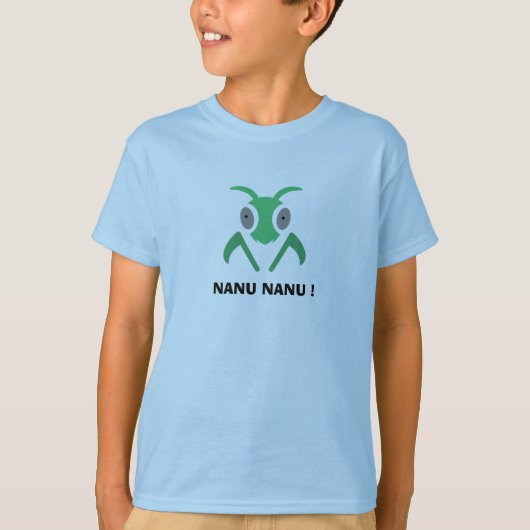 Tシャツ - ナヌ、ナヌ! (正面)