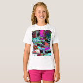 Tシャツ - ネオンパルス (正面フル)
