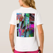 Tシャツ - ネオンパルス (裏面)