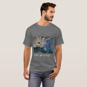 Tシャツ - ハグしてもいい? (正面フル)