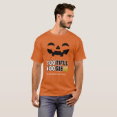 Tシャツ:ハロウィンの顔 #2 Tシャツ (正面フル)