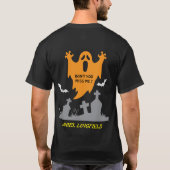Tシャツ:ハロウィーン 私は戻ってきました #1 Tシャツ (裏面)