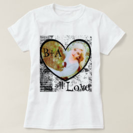 Tシャツ ハート型 写真 差し替え可能