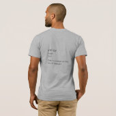 Tシャツ（バロール） Tシャツ (裏面フル)