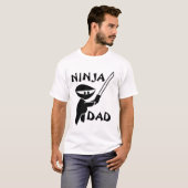Tシャツ(パパ、忍者) Tシャツ (正面フル)