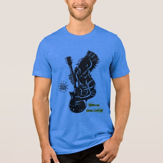Tシャツ パンク リベリオンローズクラブ78 (正面)