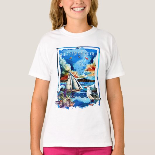 Tシャツ - ビオグラード・ナ・モル (正面)