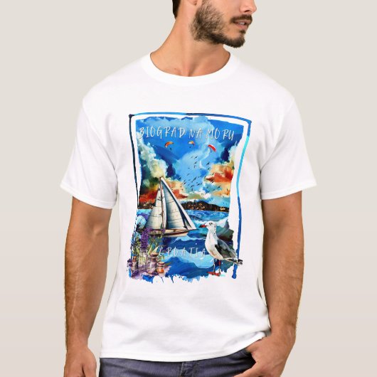 Tシャツ - ビオグラード・ナ・モル (正面)