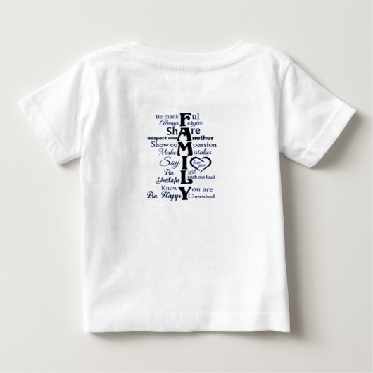 Tシャツ – ファミリ線 (裏面)