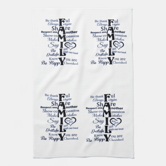 Tシャツ – ファミリ線 キッチンタオル (縦)