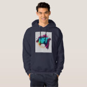 Tシャツ フーディー ペット (正面フル)