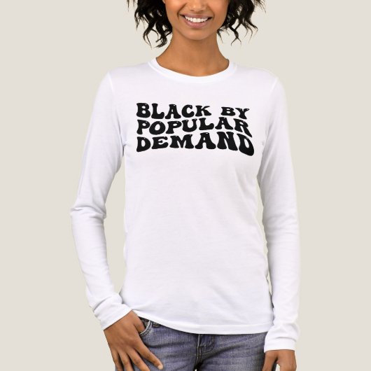 Tシャツ ブラックヒストリーマンス100周年 (正面)