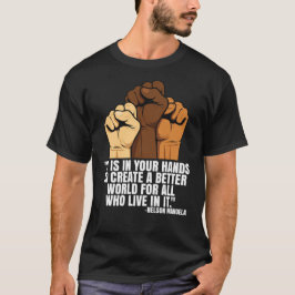 Tシャツ ブラックヒストリー月間 100年