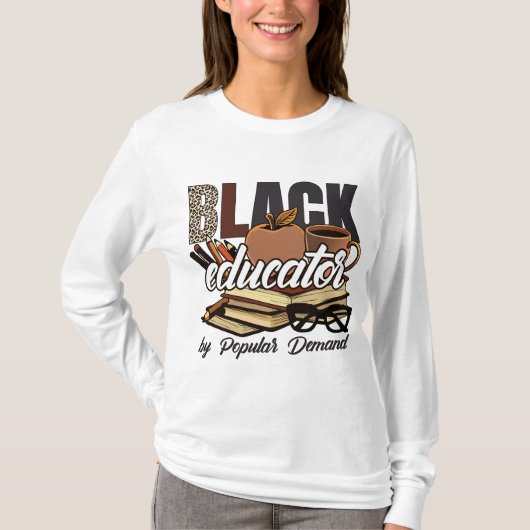 Tシャツ ブラックヒストリー月間 100年 (正面)