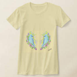 Tシャツ:ブルーバードの幸せ Tシャツ
