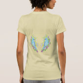 Tシャツ:ブルーバードの幸せ Tシャツ (裏面)