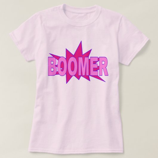 Tシャツ(ブーマー) Tシャツ (デザイン正面)