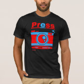 Tシャツ 「プレス」 (正面)