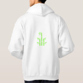 Tシャツ(ホワイトクラシック) パーカ (裏面)