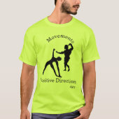 Tシャツ:ポジティブな動き Tシャツ (正面)