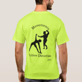 Tシャツ:ポジティブな動き Tシャツ (裏面)
