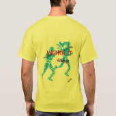 Tシャツ:ポジティブに取り組む Tシャツ (裏面)