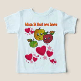 Tシャツ ママとパパ