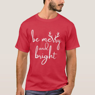 Tシャツ：メリークリスマス（赤） Tシャツ