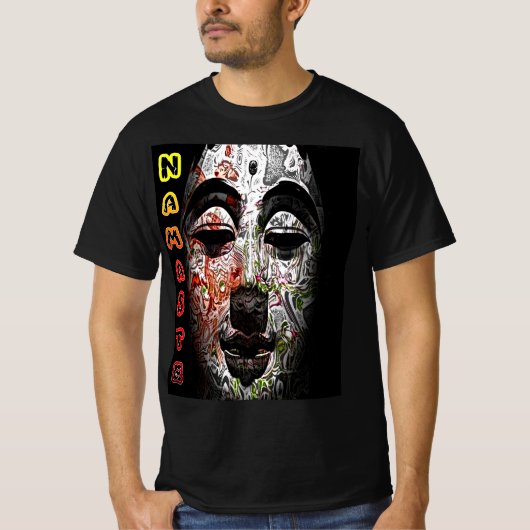 Tシャツ |メンズ |ブッダ |ヨガ (正面)