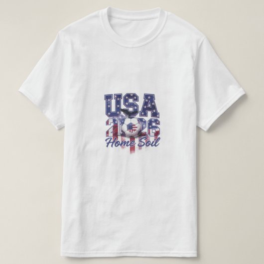 Tシャツ メンズ FIFA ワールド 2026 アメリカ (デザイン正面)
