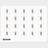 Tシャツ ラウンドシール (シート)