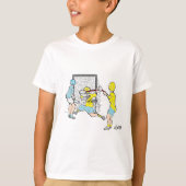 Tシャツ : ラクロスプレーヤー (正面)