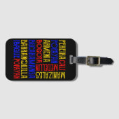 Tシャツ ラゲッジタグ (正面横)