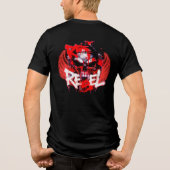 Tシャツ リベル スカル ウィングス RRC78 グラフィティ (裏面)