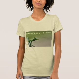 Tシャツ - リーダーに会わせろ カマキリ