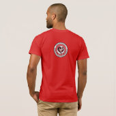 Tシャツ・レッドという言葉 Tシャツ (裏面フル)
