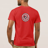 Tシャツ・レッドという言葉 Tシャツ (裏面)