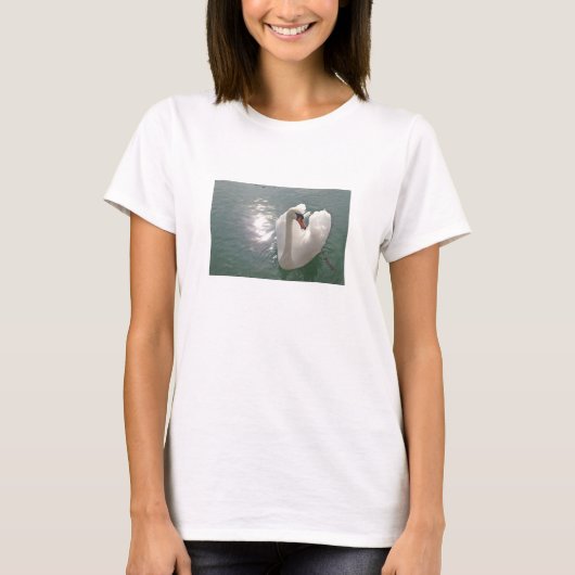 Tシャツ・ロマンティシャー・シュワン Tシャツ (正面)