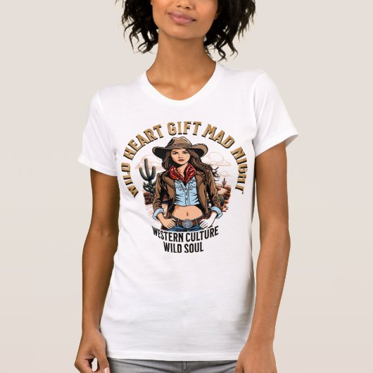 Tシャツ ワイルド・アズ・ヘック ファー・ウェストのスター (正面)