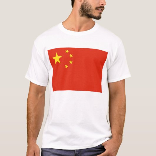 Tシャツ(中国旗) Tシャツ (正面)