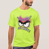 Tシャツ:今すぐ行動を(ライムグリーン) Tシャツ (正面)