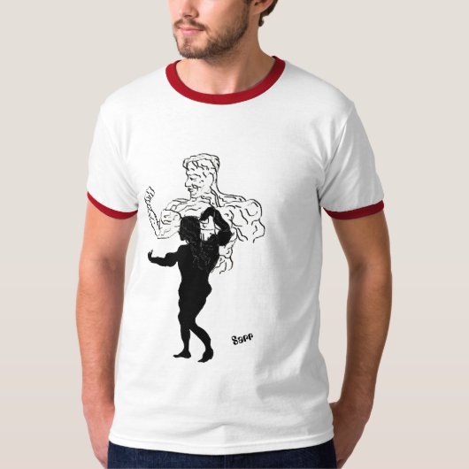 Tシャツ:体ビルダー Tシャツ (正面)