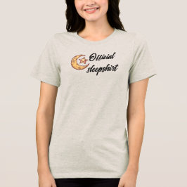 Tシャツ「公式スリープシャツ」 トライブレンドＴシャツ