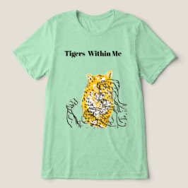 Tシャツ:内に秘めた虎 トライブレンドTシャツ