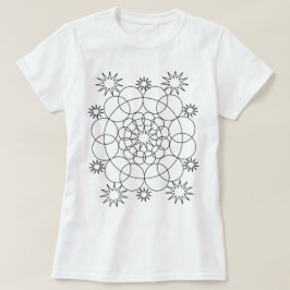 Tシャツ – 円と星マンダラからカラー