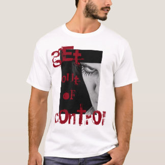 Tシャツ「制御不能」 Tシャツ