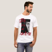 Tシャツ「制御不能」 Tシャツ (正面フル)