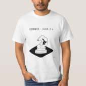 Tシャツ ; 卒業 (正面)