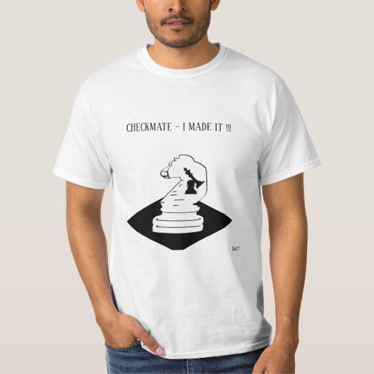 Tシャツ ;  卒業 (正面)